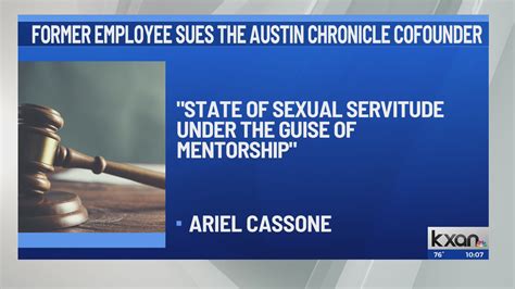 'The Austin Chronicle' cofounder sued by former employee alleging forced sexual relationship